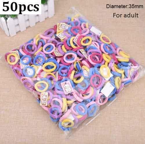 Womens Multipack Soft Cotton Hair Ties - Buy Confidently with Smart Sales Australia