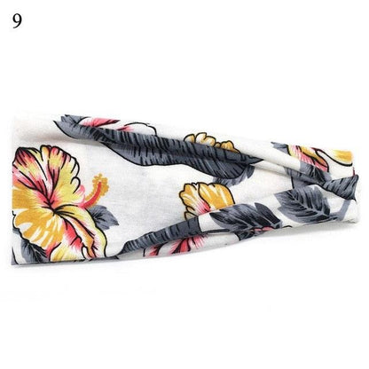 Womens Wide Yoga BOHO Headbands Multiple Styles and Colours - Buy Confidently with Smart Sales Australia