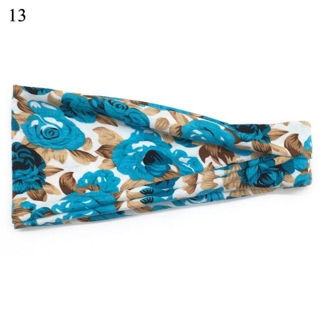Womens Wide Yoga BOHO Headbands Multiple Styles and Colours - Buy Confidently with Smart Sales Australia
