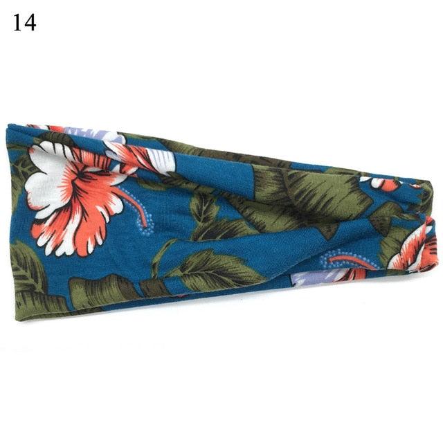 Womens Wide Yoga BOHO Headbands Multiple Styles and Colours - Smart Sales Australia