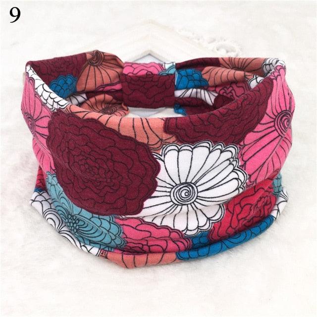 Womens Wide Yoga BOHO Headbands Multiple Styles and Colours - Smart Sales Australia