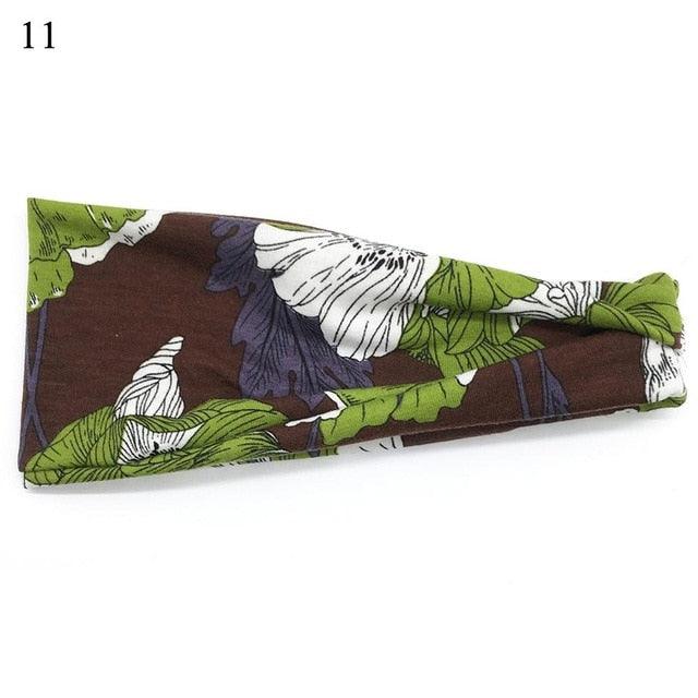 Womens Wide Yoga BOHO Headbands Multiple Styles and Colours - Smart Sales Australia
