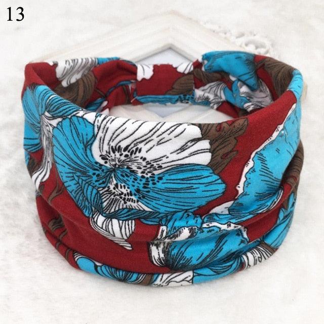 Womens Wide Yoga BOHO Headbands Multiple Styles and Colours - Smart Sales Australia