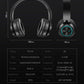 Tourya B6 Wireless BT Headphones Over Ear Head set |Colorful light| 12 Hours Working time Compatible with PC, Laptop Cell phones - Buy Confidently with Smart Sales Australia